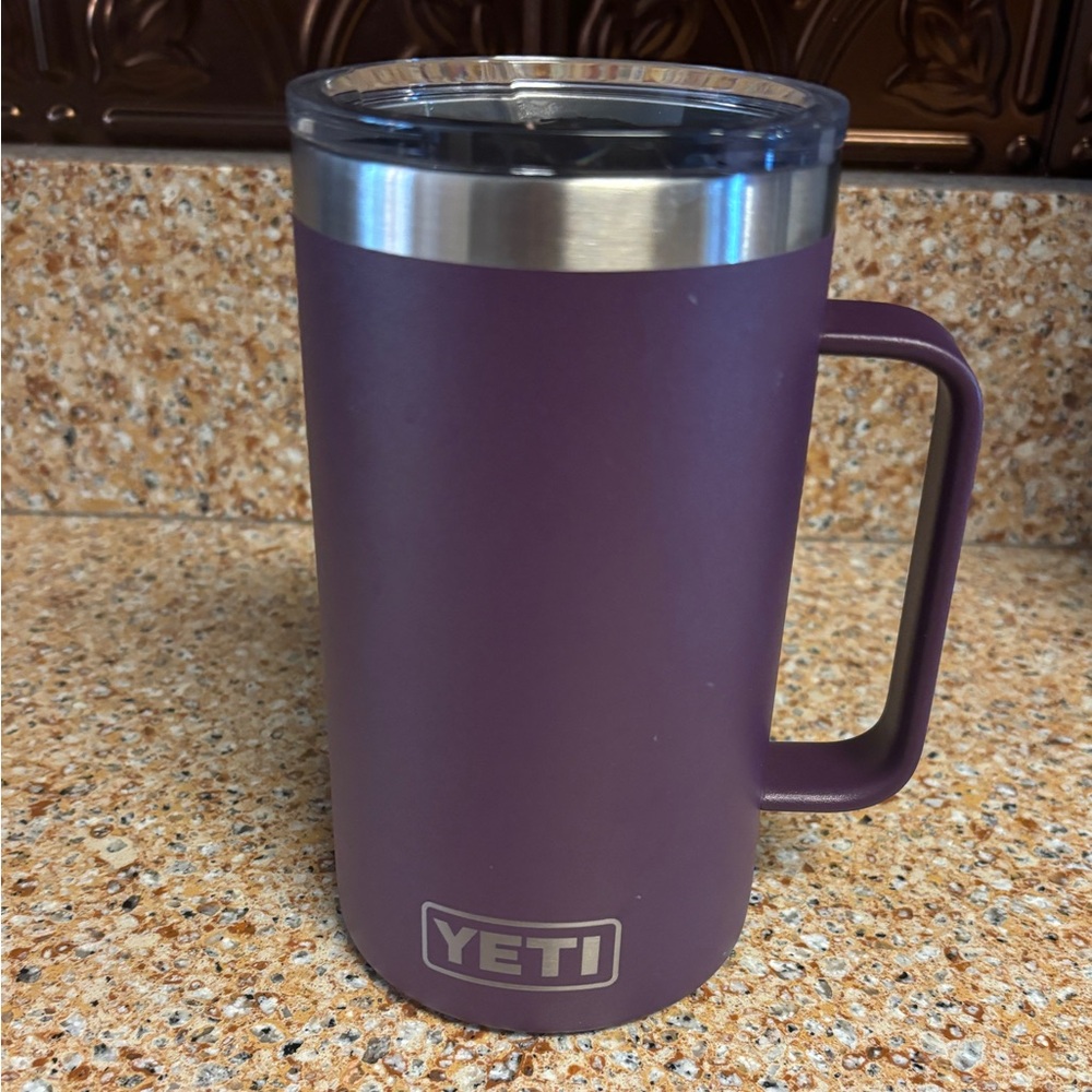 Yeti 24 oz Mug w/magslider Lid